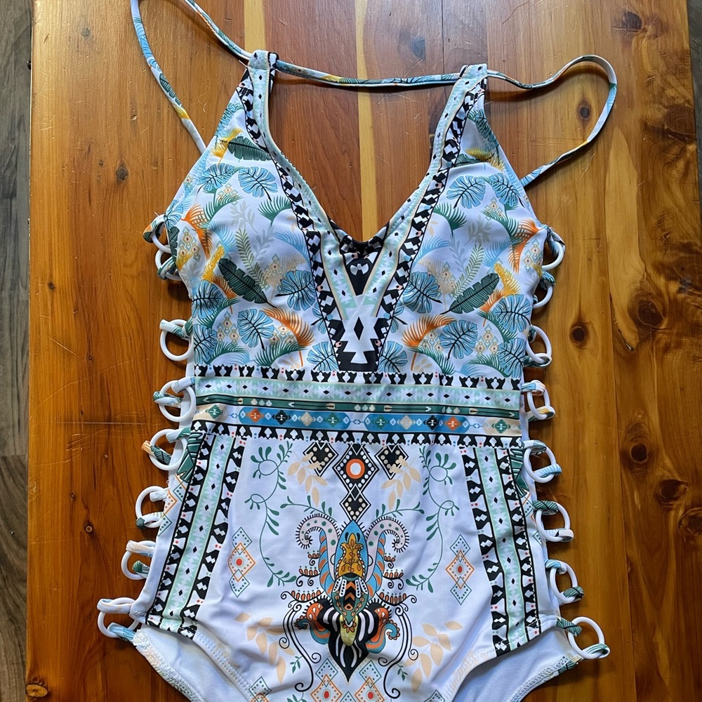 SHEIN Boho One Piece